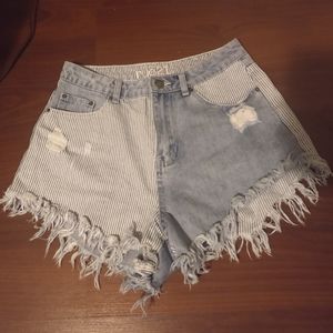 Rue 21 High Waisted Jean Shorts